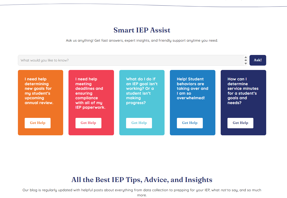 The Intentional IEP