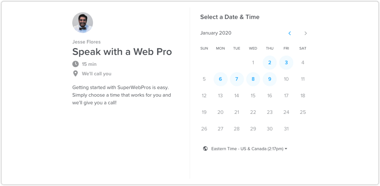 web design process step 2: call a web pro