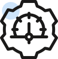 Web Design Development Shape_speed @2x gear & speed icon