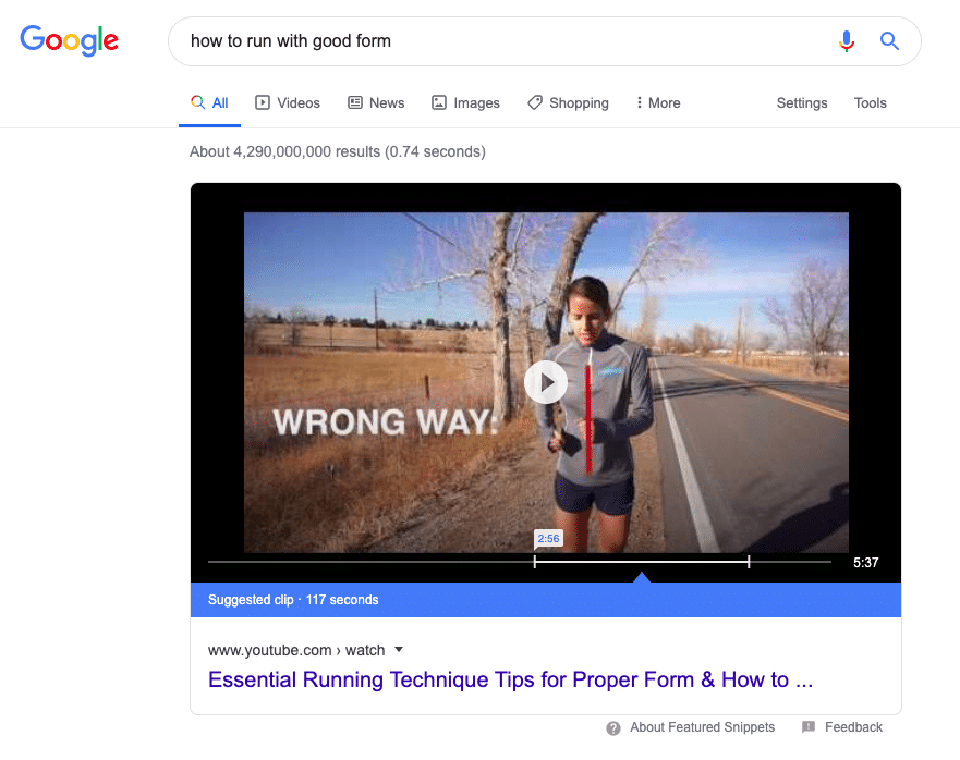 Example of "How" blog post type with video