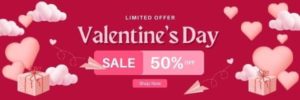 Valentine's Day sale email marketing idea example