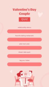 Valentine's Day quiz